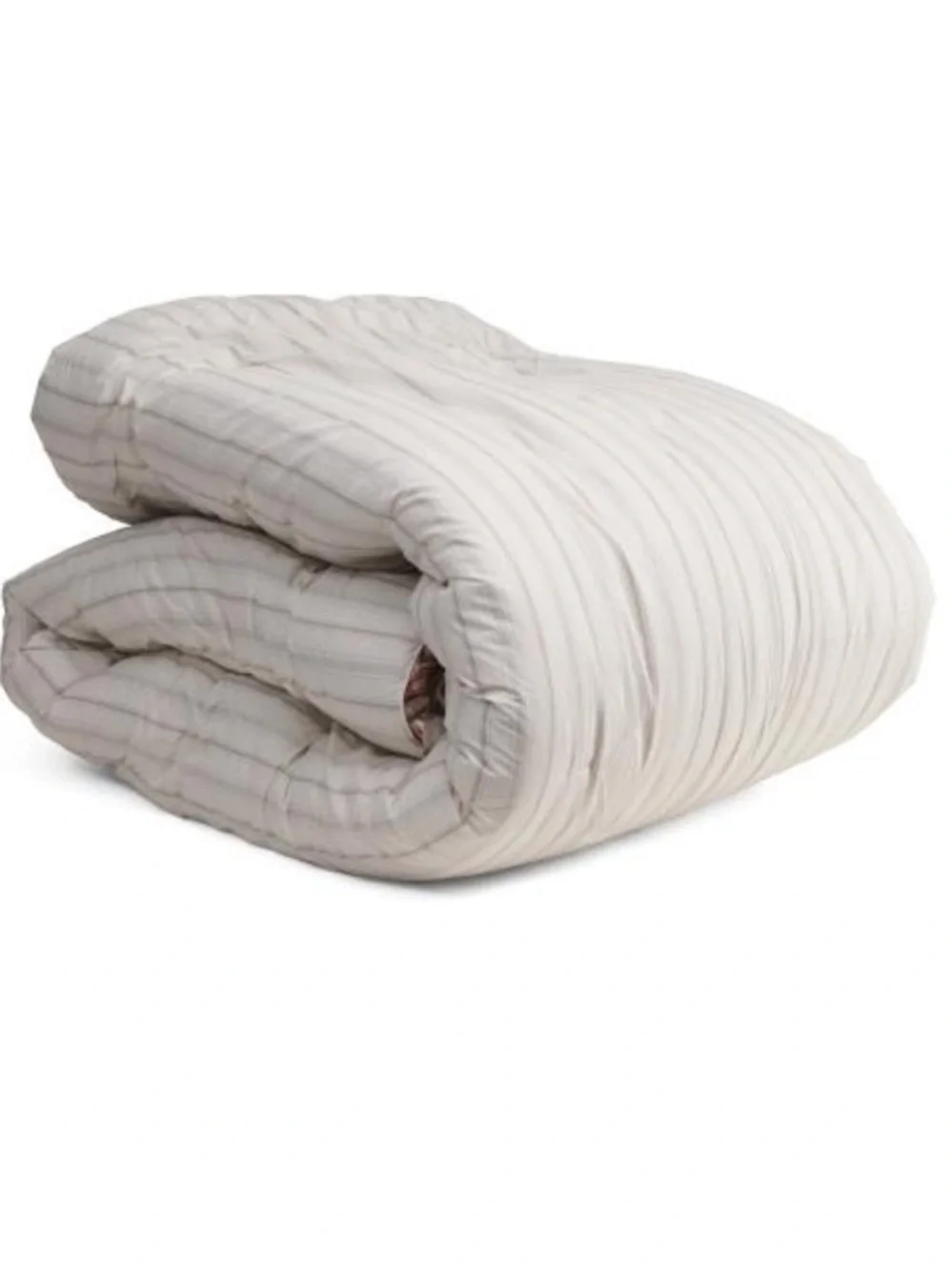 Sanderson 3-Piece Reversible Floral Comforter Set in Ivory & Red